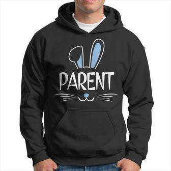 Parent Bunny Gift Rabbit Face Family Group Easter Father Day Hoodie | Mazezy