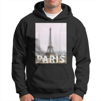 Paris - Eiffel Tower - Aesthetic Design - Classic Hoodie | Mazezy