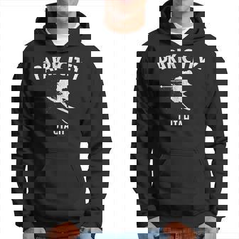 Park City Skiing Ski Utah Gift Hoodie | Seseable CA