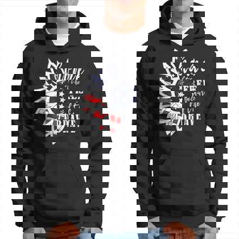 Patriotic Military American Patriotic Sunflower Memorial Day Hoodie | Mazezy