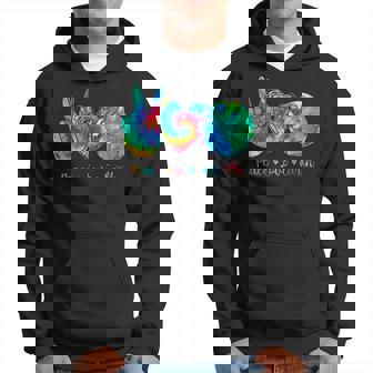 Peace Love Earth Day Tie Dye Hippie Earth Day Everyday Hoodie | Mazezy
