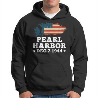 Pearl Harbor Hawaii 7Th Dec 1944 Veteran Men Hoodie Graphic Print Hooded Sweatshirt - Seseable