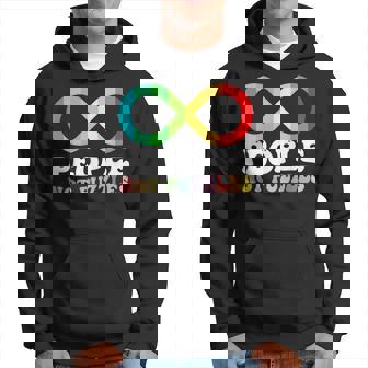 People Not Puzzles Autism Awareness Neurodiversity Inclusion Hoodie | Mazezy