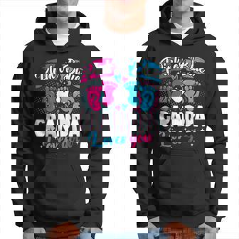 Pink Or Blue Grandpa Loves You T Gender Reveal Baby Hoodie | Mazezy