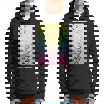 Pisa Italy Leaning Tower Vintage Travel Poster Men Hoodie Graphic Print Hooded Sweatshirt - Thegiftio UK