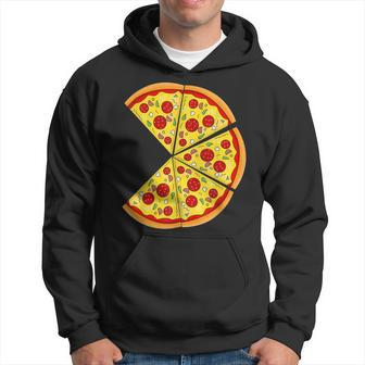 Pizza Pie & Slice Dad And Son Matching Pizza Fathers Day Hoodie | Mazezy