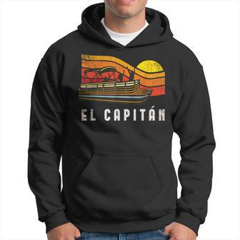 Pontoon Boat Captain El Capitan Hoodie - Seseable