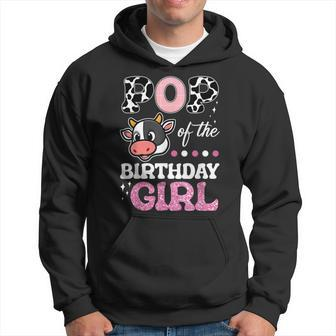 Pop Of The Birthday Girl Farm Barnyard Party Cow Lover Hoodie | Mazezy