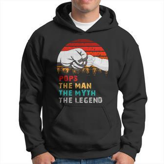 Pops The Man The Myth The Legend Hoodie - Monsterry CA