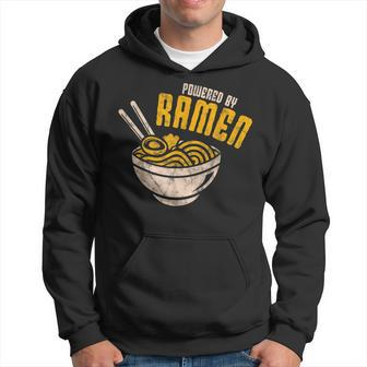 Powered By Ramen Japanese Love Anime Noodles Hoodie - Seseable