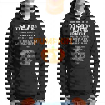 Pregnant Halloween Costume For Dad Expecting Lil Pumpkin Hoodie | Mazezy