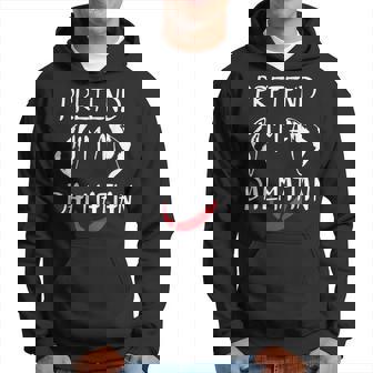 Pretend Im A Dalmatian Costume Halloween Party Men Hoodie - Thegiftio