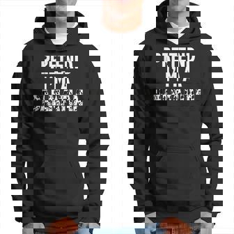 Pretend Im A Dalmatian Costume Halloween Party Men Hoodie - Thegiftio