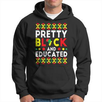Pretty Black And Educated African Women Black History Month V10 Hoodie - Seseable