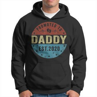 Promoted To Daddy Est 2021 Fathers Day Gifts Hoodie - Seseable
