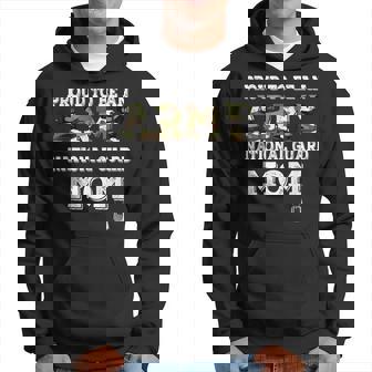 Proud To Be An Army National Guard Mom Veteran Men Hoodie - Thegiftio