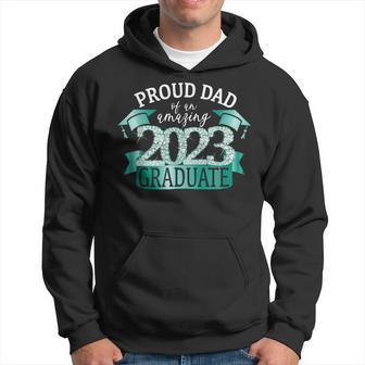 Proud Dad Of A 2023 Graduate Mint Green Party Outfit Decor Hoodie | Mazezy