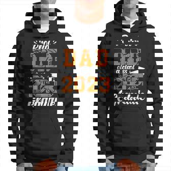 Proud Dad Of A Class Of 2023 Graduate Basketball Senior Dad Hoodie | Mazezy
