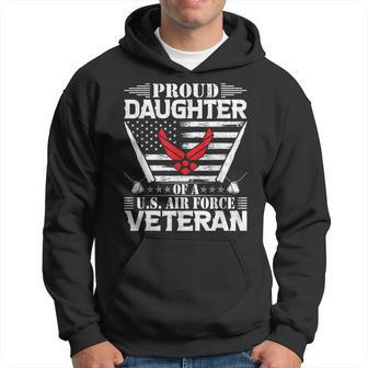 Proud Daughter Of A US Air Force Veteran V2 Men Hoodie Graphic Print Hooded Sweatshirt - Seseable