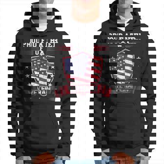 Proud Father Of A Veteran T For Military Dad Hoodie | Mazezy