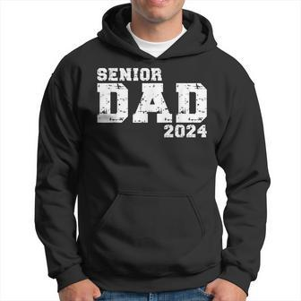 Proud Senior Dad 2024 Senior 2024 Dad Class Of 2024 Father Gift For Mens Hoodie | Mazezy