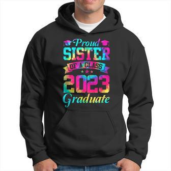 Proud Sister Of A Class Of 2023 Graduate Senior 23 V2 Hoodie - Seseable