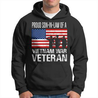 Proud Son-In-Law Vietnam War Veteran Matching Father-In-Law Hoodie - Seseable