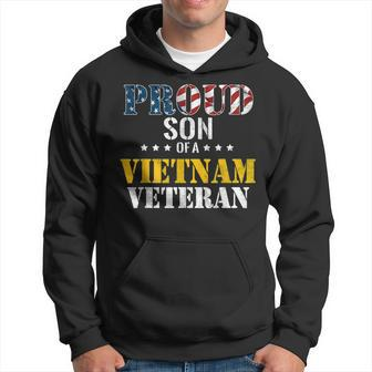 Proud Son Of A Vietnam Veteran | Us Veterans Day Hoodie - Seseable