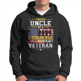 Proud Uncle Vietnam War Veteran Matching With Nephew Niece Hoodie - Seseable