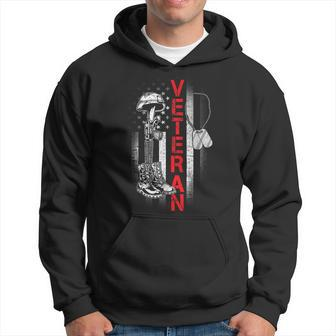 Proud Us Veteran Army Soldier Military Us Navy July 4Th Gift Hoodie | Mazezy