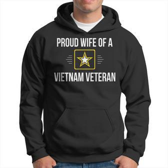 Proud Wife Of A Vietnam Veteran - Men Hoodie Graphic Print Hooded Sweatshirt - Seseable