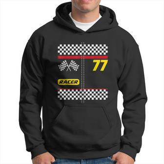 Race Car Driver Costume For Halloween Boys Mens Hoodie - Monsterry
