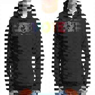 Rainbow Vote For Lgtbq Rights Retro Men Hoodie - Thegiftio UK