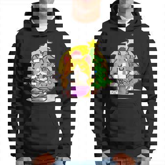 Ramen Cat Christmas Kawaii Anime Men Hoodie - Thegiftio