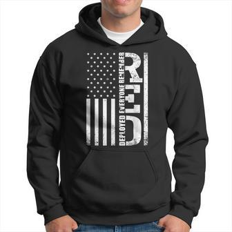 Red Friday Remember Everyone Deployed Us Flag Army Military Hoodie | Mazezy UK