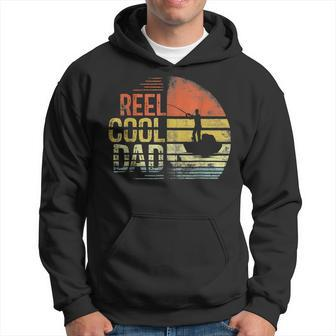 Reel Cool Dad Fisherman Daddy Father Day Gifts Fishing V2 Hoodie - Seseable
