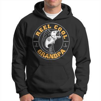 Reel Cool Grandpa Fishing Gift Gift For Mens Hoodie | Mazezy