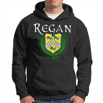 Regan Surname Irish Last Name Regan Family Crest Hoodie | Mazezy