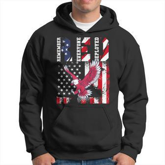 Remember Everyone Deployed Red Friday Military Gift For Women Hoodie | Mazezy