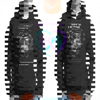 Remembrance In Memory Of My Dad Suicide Prevention Awareness Hoodie - Thegiftio UK