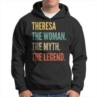 Theresa Die Frau Der Mythos Die Legende Hoodie - Seseable