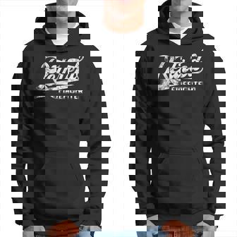 Retired Firefighter Grandpa Funny Unique Retirement Fireman Hoodie | Mazezy