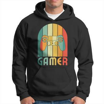 Retro Gamer Video Games Player For Game Player Gamer Dad Hoodie - Seseable