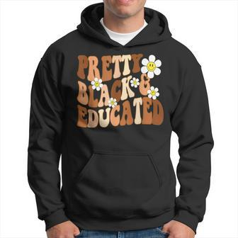 Retro Pretty Black And Educated I Am The Strong African Hoodie - Seseable