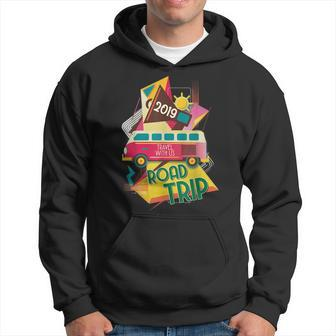 Retro Road Trip 2019 Vacation Summer Squad Traveling Hoodie | Mazezy