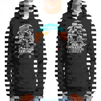 Retro Vintage Forest King Intelligent Apes Wild Gorilla Men Hoodie - Thegiftio