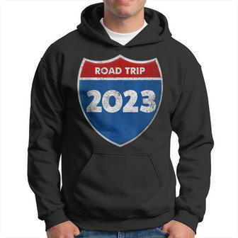 Road Trip 2023 Sign Matching Family Group Hoodie | Mazezy CA