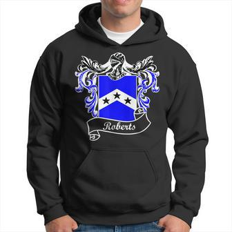 Roberts Coat Of Arms Surname Last Name Family Crest Hoodie | Mazezy