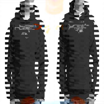 Rust Ak-47 Pixelated Hoodie | Mazezy