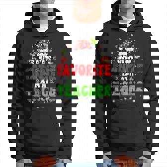 Santas Favorite Dance Teacher Group Matching Christmas 2022 Men Hoodie - Thegiftio